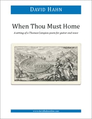 When Thou Must Home Vocal Solo & Collections sheet music cover Thumbnail